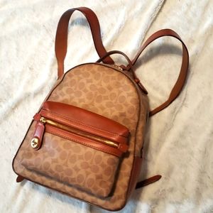 Coach Signature Backpack